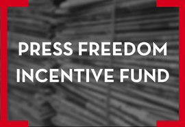 Press Freedom Incentive Fund button