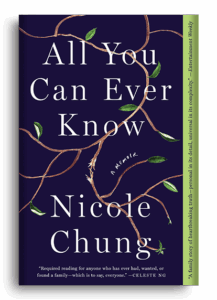 All You Can Ever Know, Nicole Chung, Book Cover 