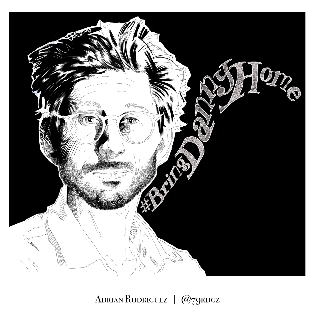 Danny Fenster illustration by Adrian Rodriguez