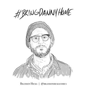 Danny Fenster illustration by Brandon Hicks