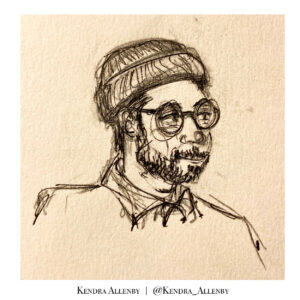 Danny Fenster illustration by Kendra Allenby