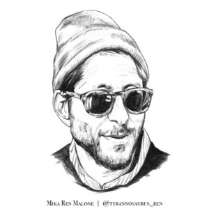 Danny Fenster illustration by Mika Ren Malone