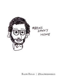 Danny Fenster illustration by Ralph Hanan