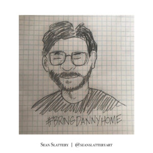 Danny Fenster illustration by Sean Slattery