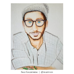 Danny Fenster illustration by Shay Goldenberg