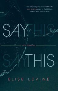 book cover of Say This
