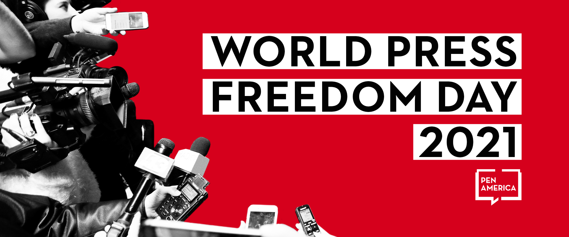 2021 World Press Freedom Day Hero Image