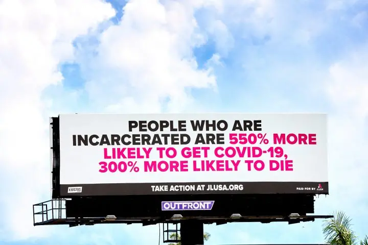 People who are incarcerated are 550% more likely to get COVID-19, 300% more likely to die