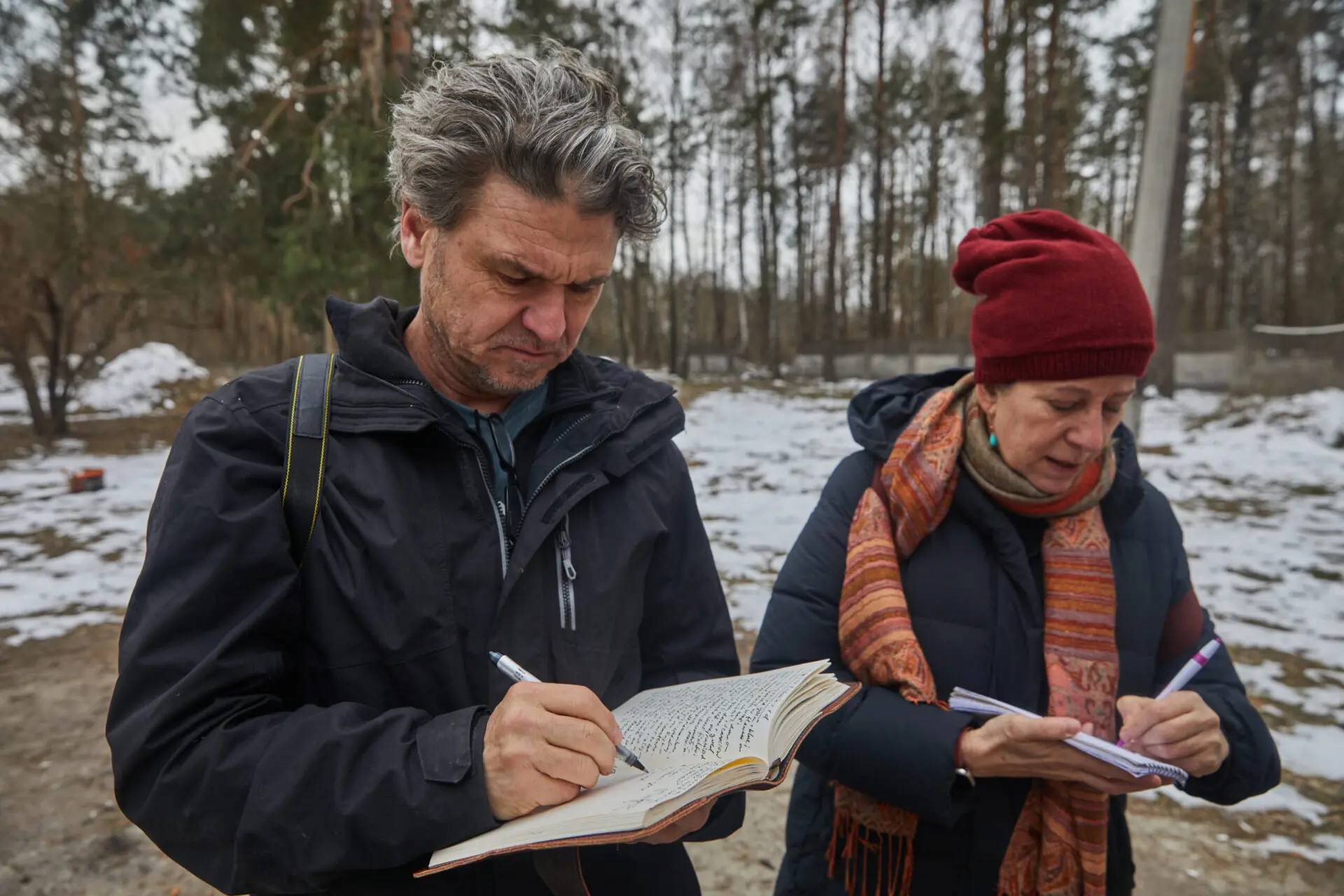 Dave Eggers and Barbara Demick