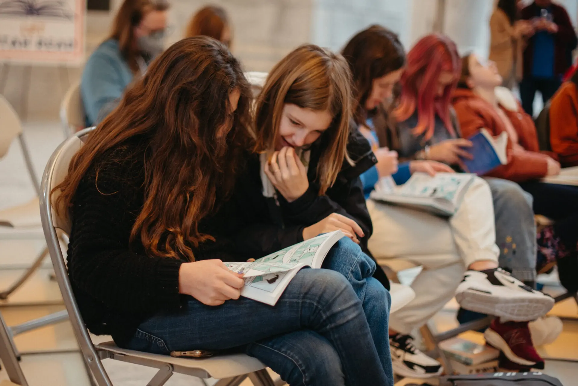 Kids attend a read-in at the Let Utah Read event at the State Capitol
