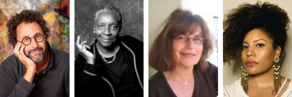 headshots of notables coming to literary awards 2024