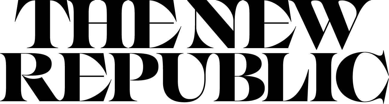 Text logo of The New Republic in a bold, serif font. The words are stacked with THE NEW on the top line and REPUBLIC below.